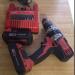 Milwaukee hammer drill + 2 batteries + charger M18 lithium ion