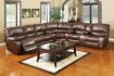 LEATHER SECTIONAL RECLINER $1399/- WAS:- $1899/-