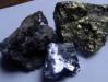zinc ore and lead galena