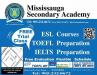 TOEFL Preparation Mississauga Secondary Academy